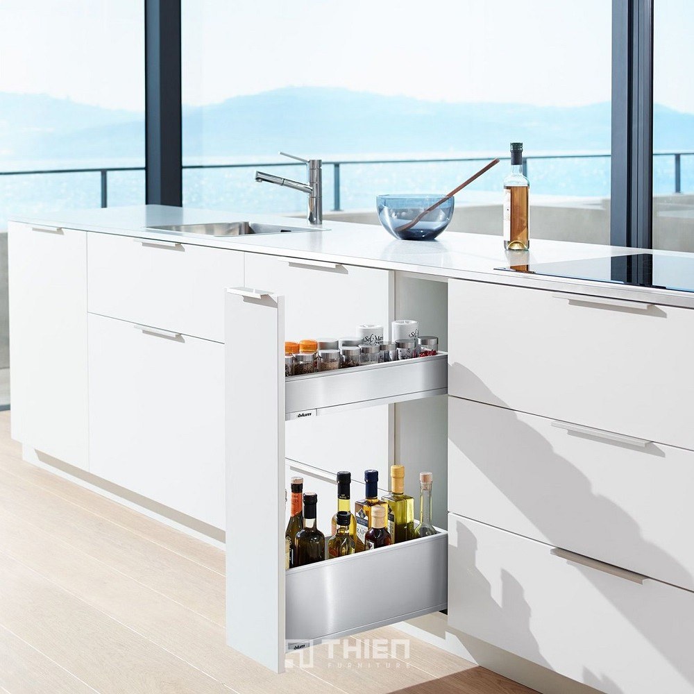 Ngăn kéo chai lọ gia vị inox Space Twin Legrabox 6400298